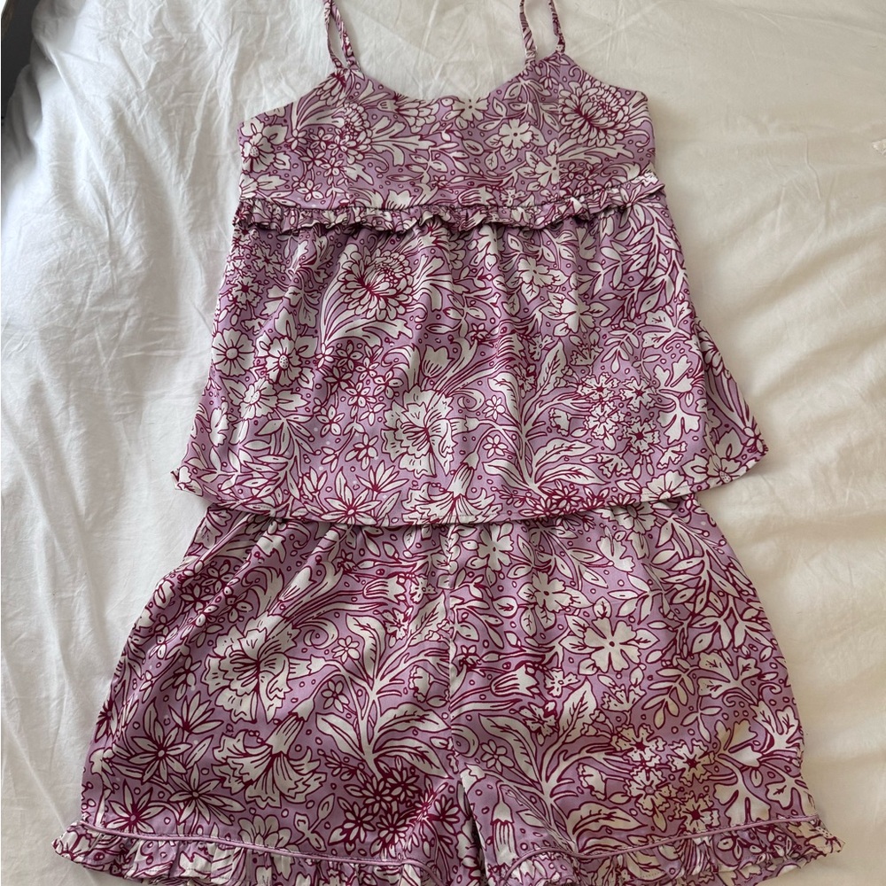 Floral sleepwear set